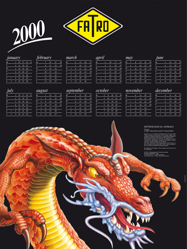 FATRO calendar 2000