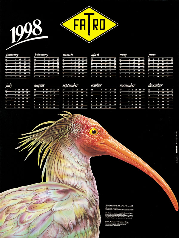 FATRO calendar 1998