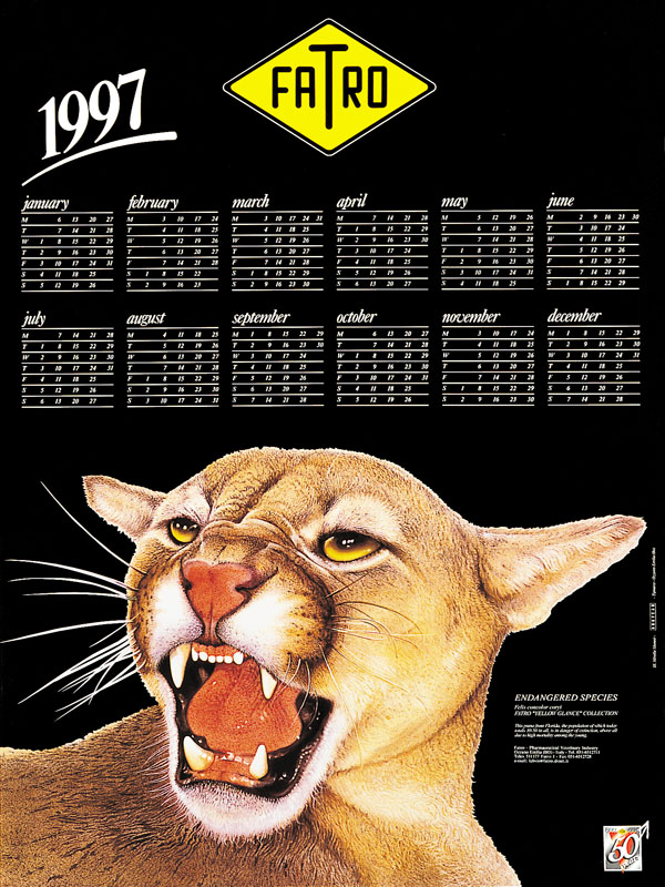 FATRO calendar 1997