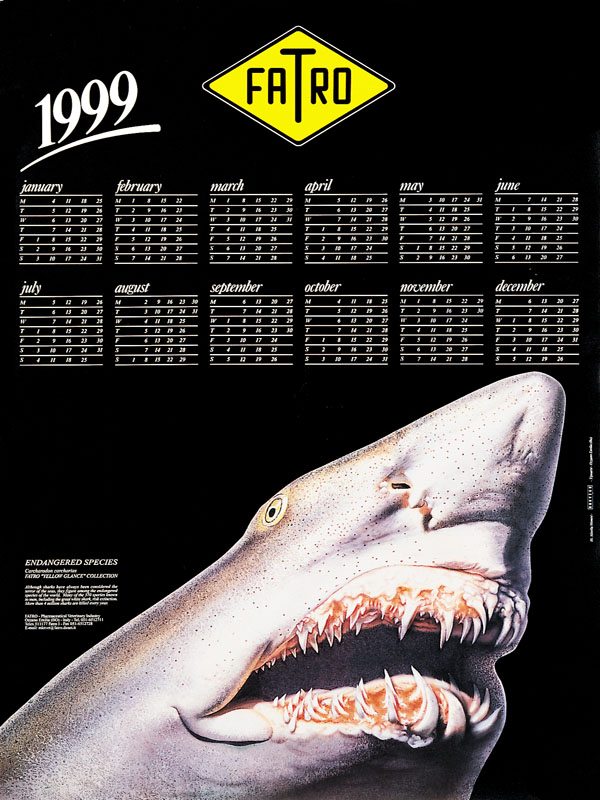 Calendario FATRO 1999